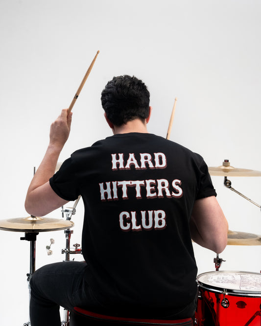 Hard Hitters Club T Shirt Black