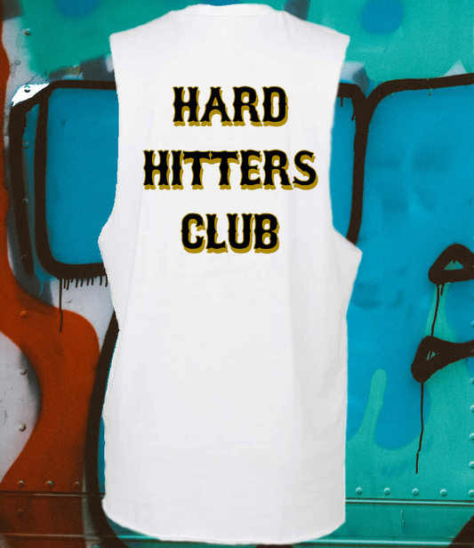 Hard Hitters Club Drum Cut | White