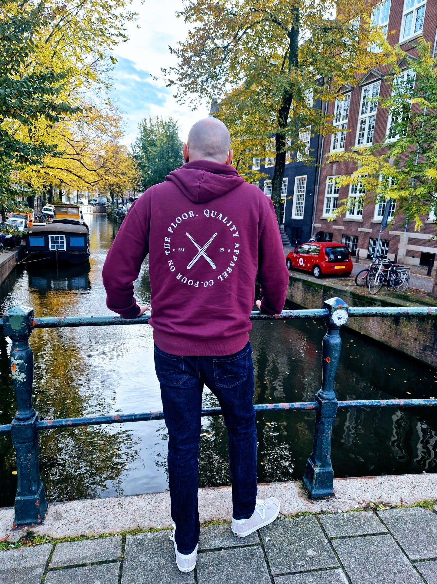 Original Design Hoodie - Maroon