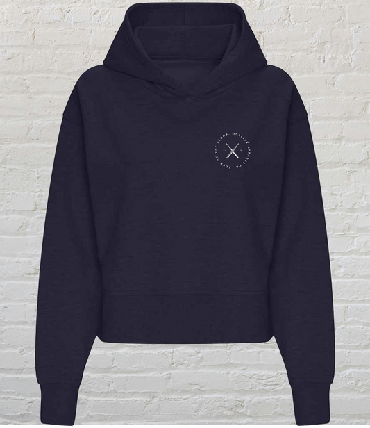 Ladies Original Design Relaxed Hoodie | French Navy