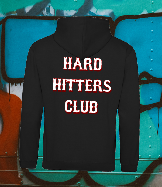 Hard Hitters Club Hoodie Black