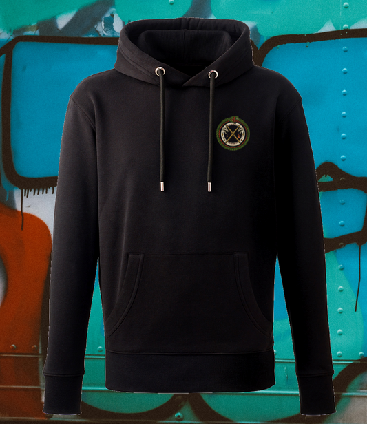 Hard Hitters Club Hoodie Black