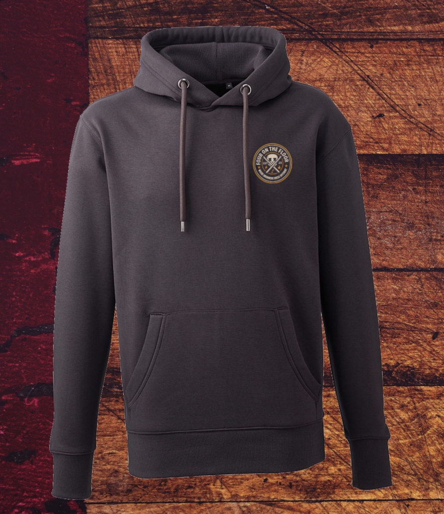 Street Crest Hoodie Charcoal