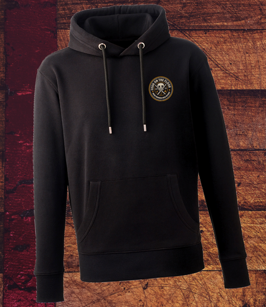Street Crest Hoodie Black