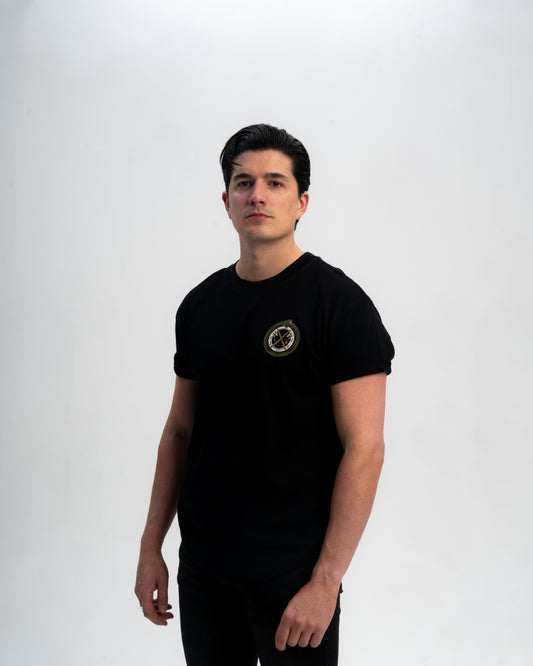 Hard Hitters Club T Shirt Black