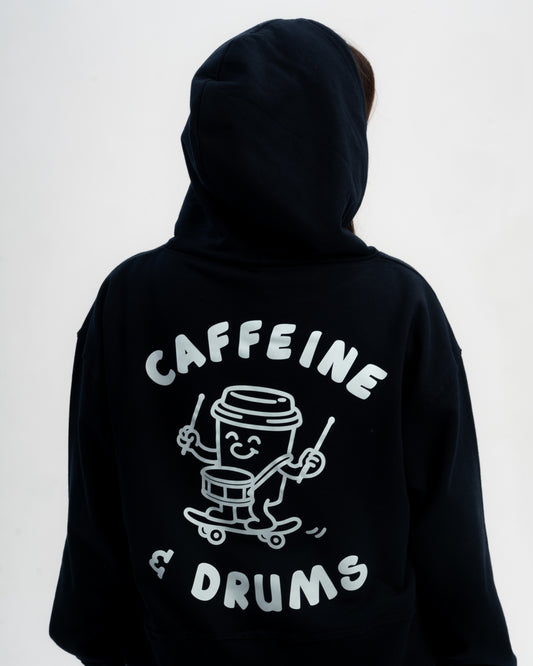 Sippy the Coffee Cup Relaxed Hoodie | Ladies | French Navy