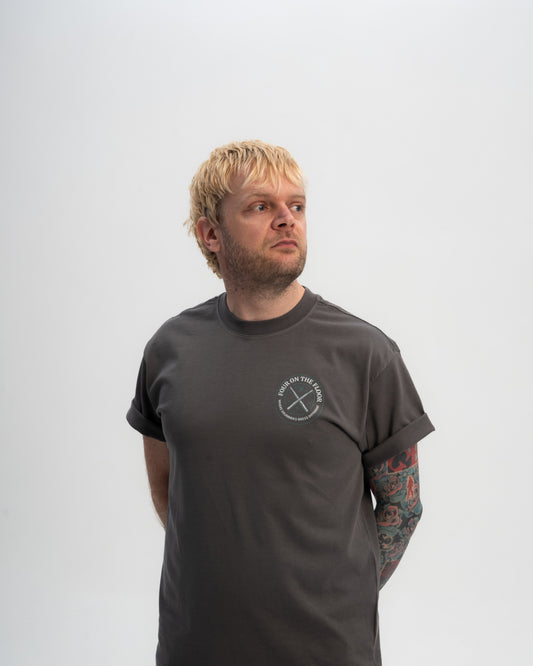 Where Drummers Dress Different T Shirt Charcoal