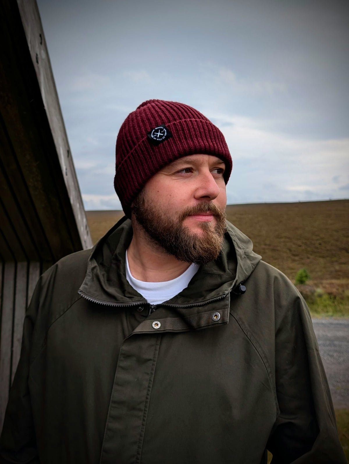 Backbeat Beanie | Maroon