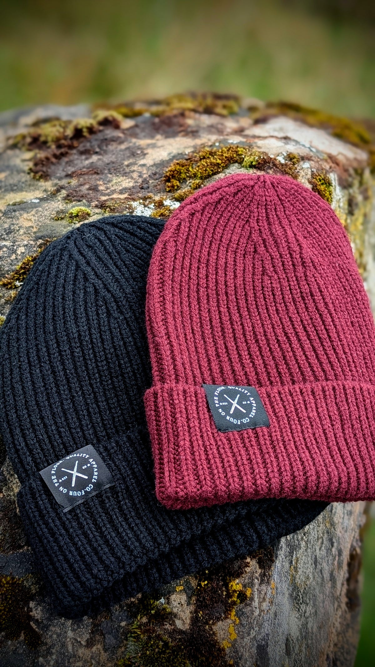 Backbeat Beanie | Maroon