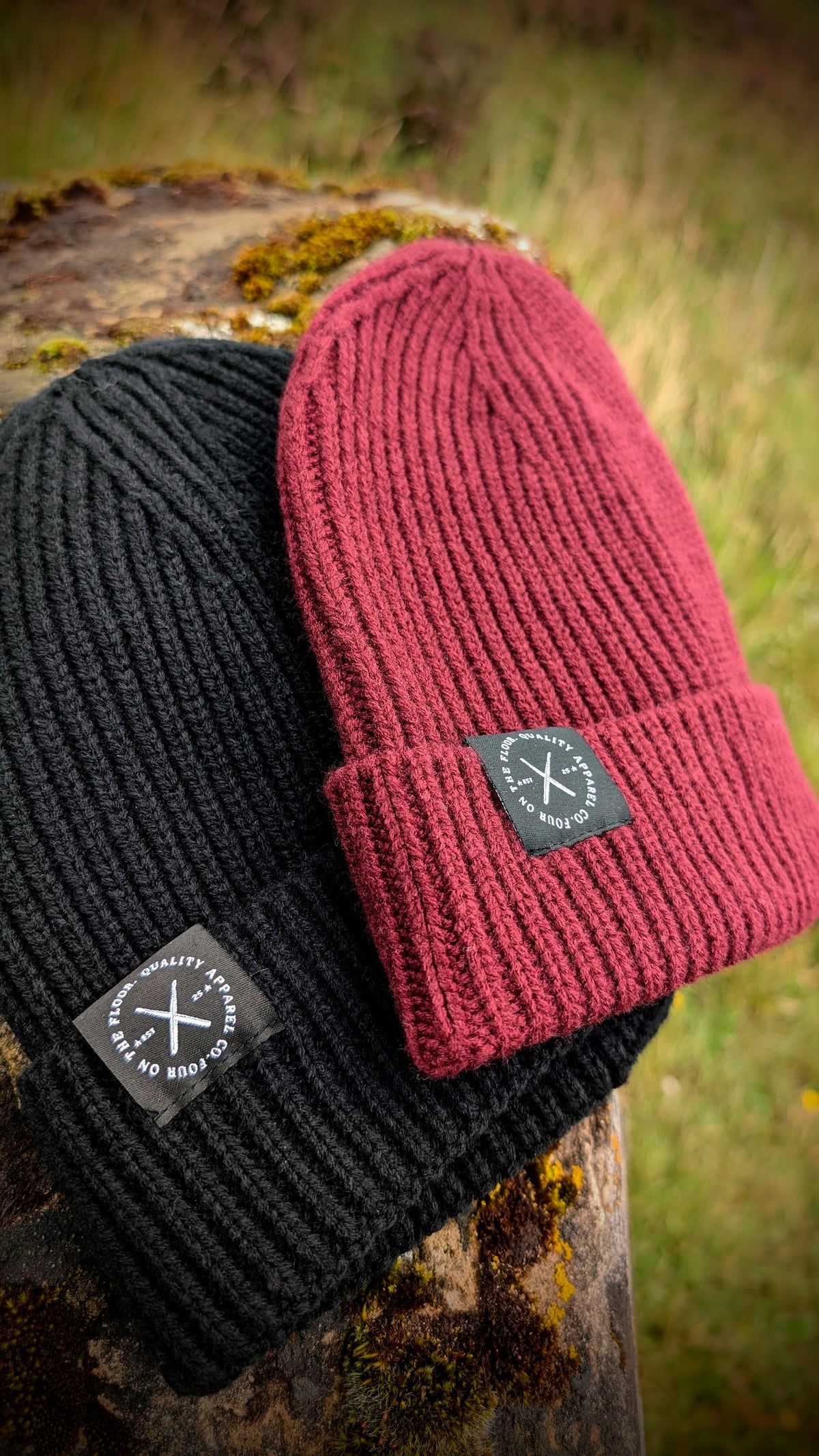 Backbeat Beanie | Maroon