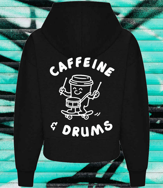 Sippy the Coffee Cup Relaxed Hoodie | Ladies | Black